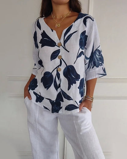 Geraldine – Elegant blus | Margot Montreux
