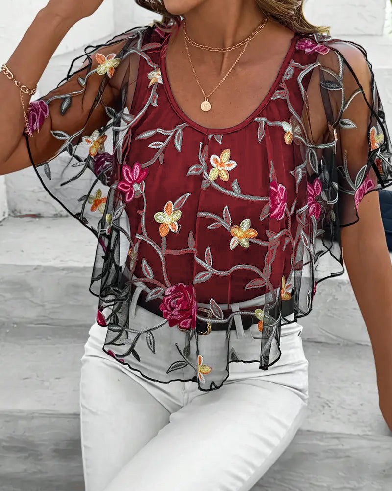 Frida – Romantisk blus | Margot Montreux