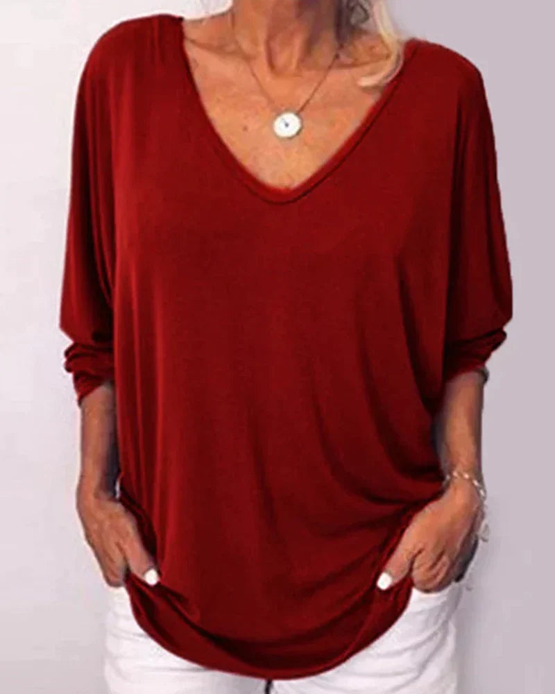 Anastasia – Svepande blus | Margot Montreux