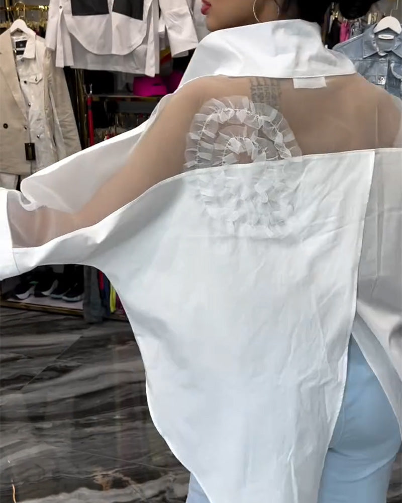 Raphaela – Svepande blus | Margot Montreux