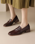 Audrey | Loafers med blockklack