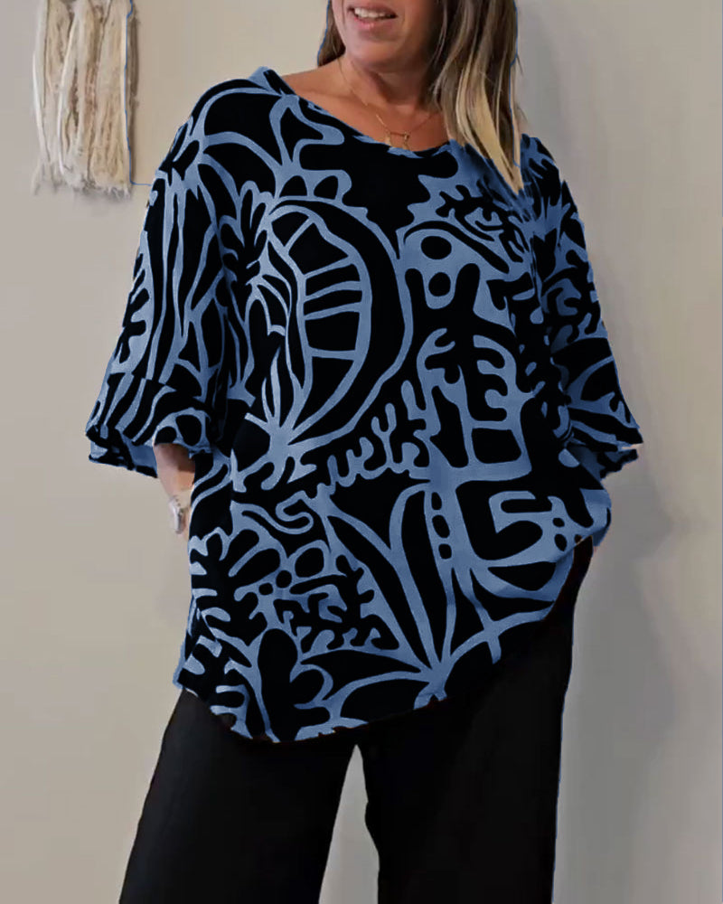 Mia – Svepande blus | Margot Montreux