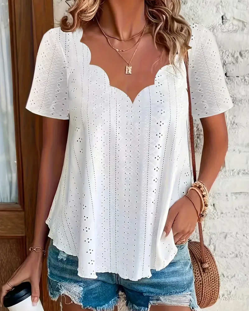 Helene – Romantisk blus | Margot Montreux