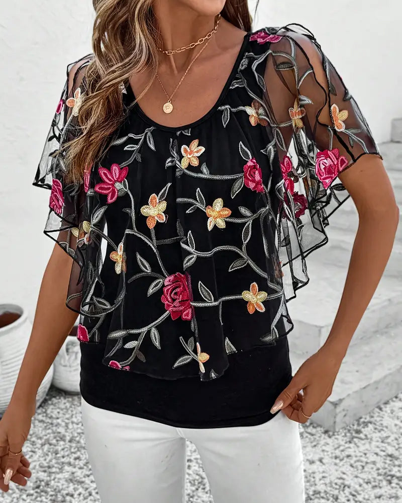 Frida – Romantisk blus | Margot Montreux