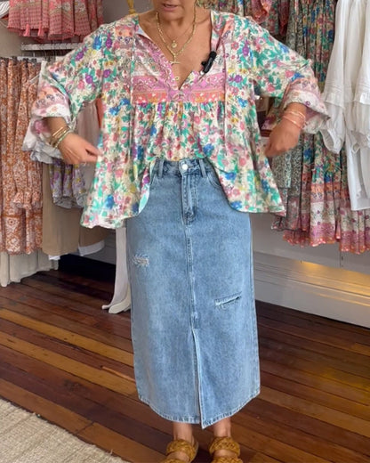 Luna – Elegant blus | Margot Montreux