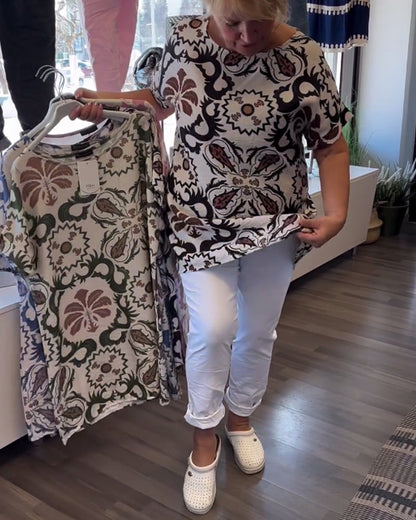 Sarah – Skir blus | Margot Montreux