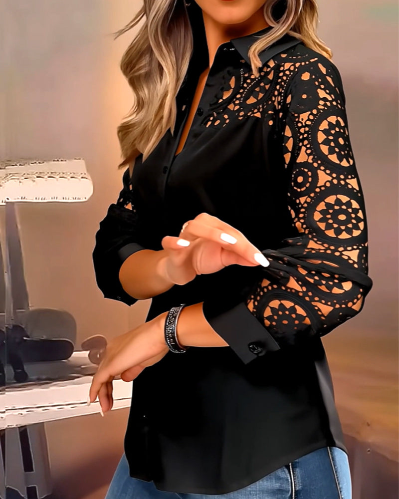 Katarina – Svepande blus | Margot Montreux
