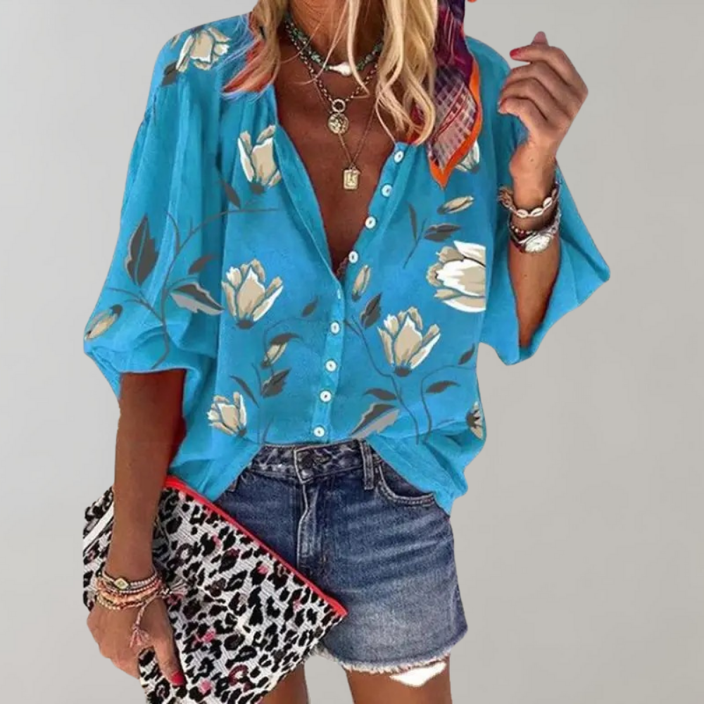 Angelina – Feminin blus | Margot Montreux