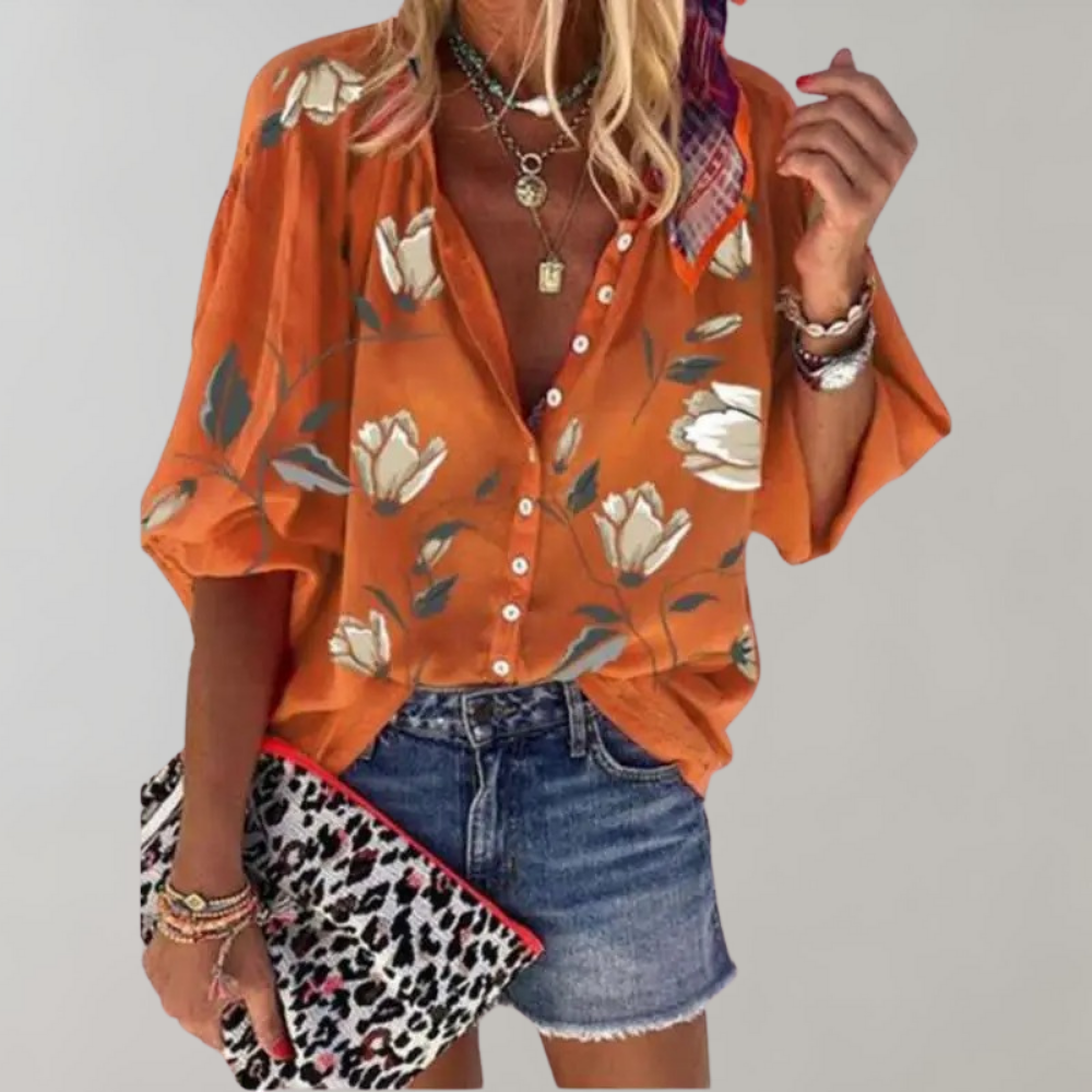 Angelina – Feminin blus | Margot Montreux