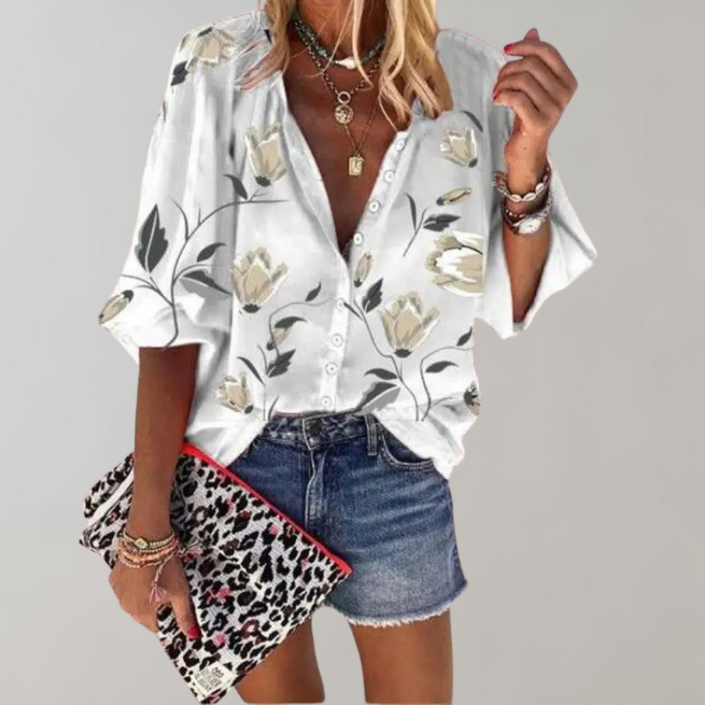 Angelina – Feminin blus | Margot Montreux