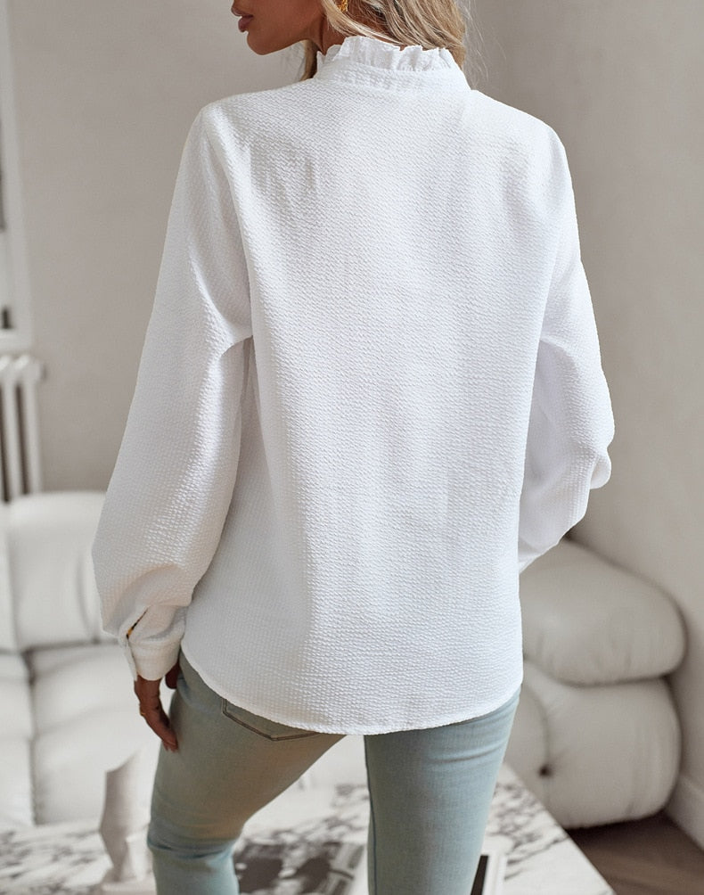 Tabea – Svepande blus | Margot Montreux