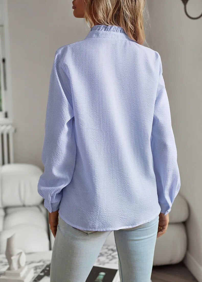 Tabea – Svepande blus | Margot Montreux