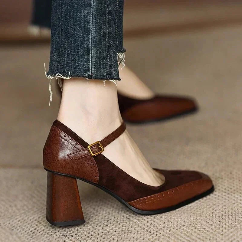Daniela – Pumps i läder | Margot Montreux