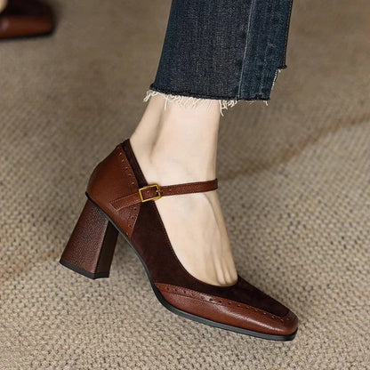 Daniela – Pumps i läder | Margot Montreux