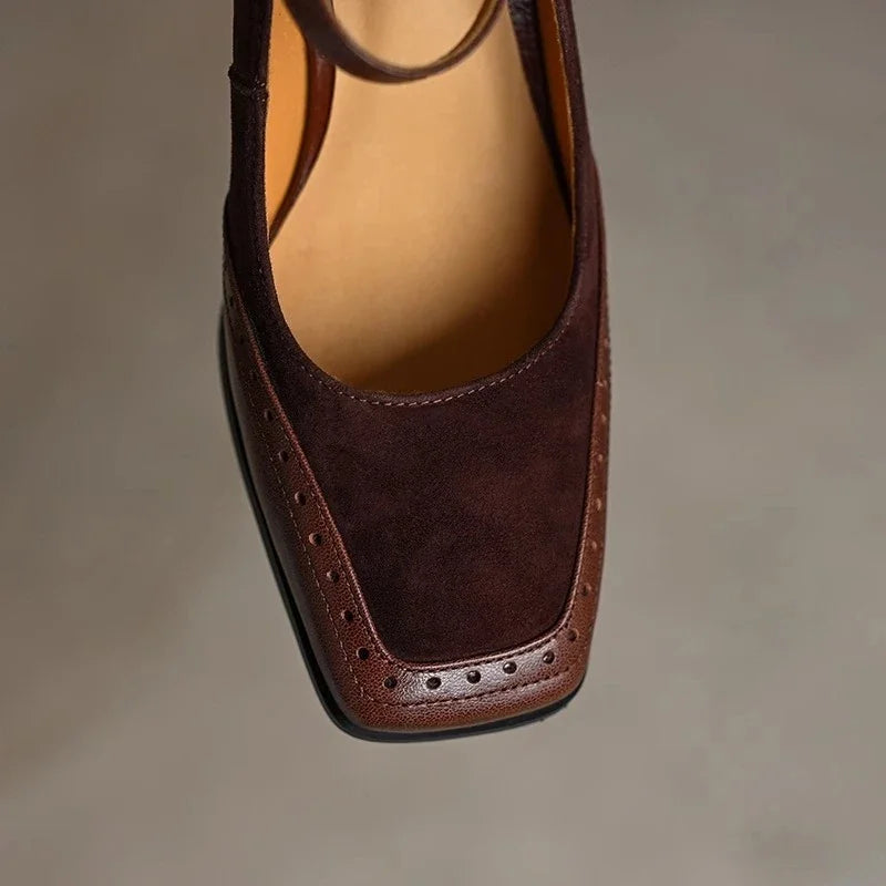 Daniela – Pumps i läder | Margot Montreux