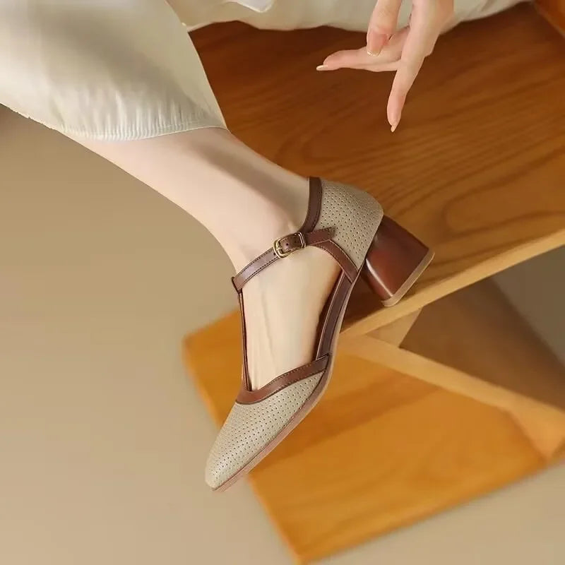 Vera – Pumps med medelhög klack | Margot Montreux
