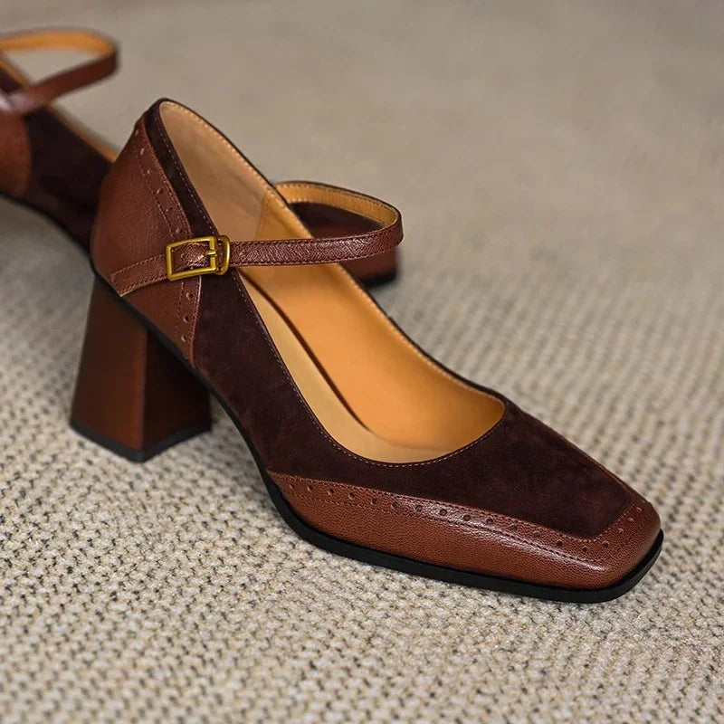 Daniela – Pumps i läder | Margot Montreux