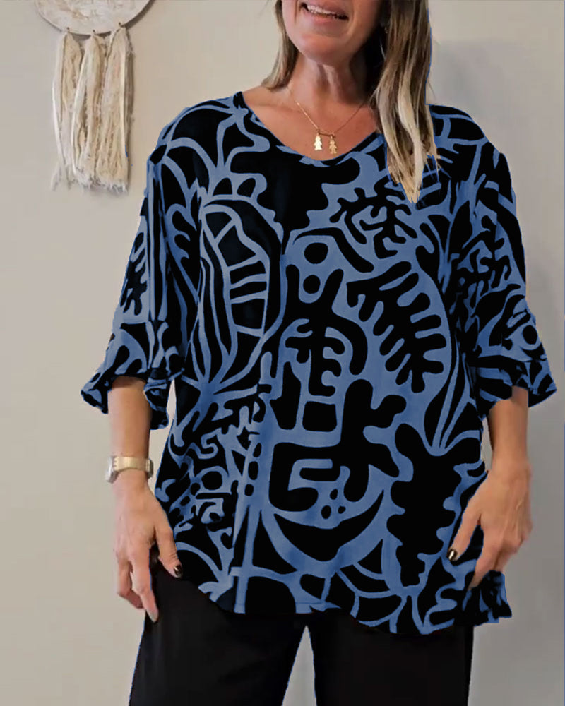 Mia – Svepande blus | Margot Montreux