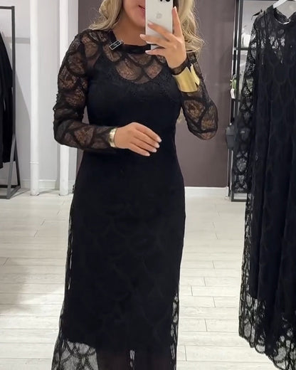 Theodora – Smickrande klänning | Margot Montreux