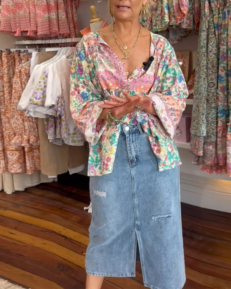 Luna – Elegant blus | Margot Montreux