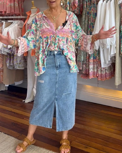 Luna – Elegant blus | Margot Montreux