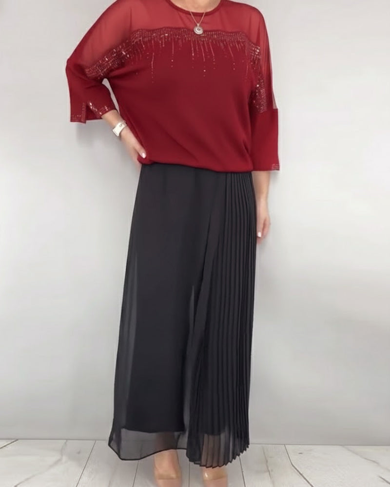 Geraldine – Svepande blus | Margot Montreux