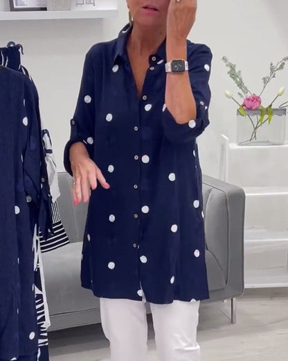 Solène – Svepande blus | Margot Montreux
