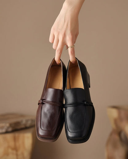 Audrey – Loafers med blockklack | Margot Montreux