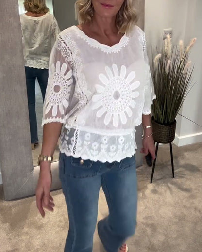 Colette – Luftig blus | Margot Montreux
