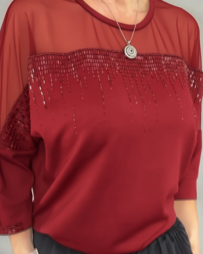 Geraldine – Svepande blus | Margot Montreux